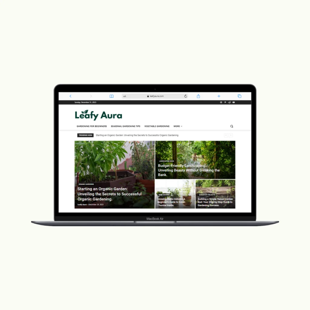 Leafy Aura Web Project